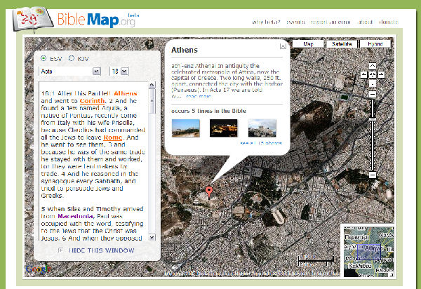 click map to use software, enter Book and Chapter of the Bible,